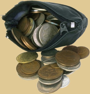 Wallet and Coins
